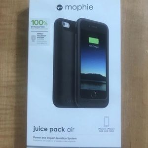 Black Mophie Juice Pack Air for iPhone 6/6s